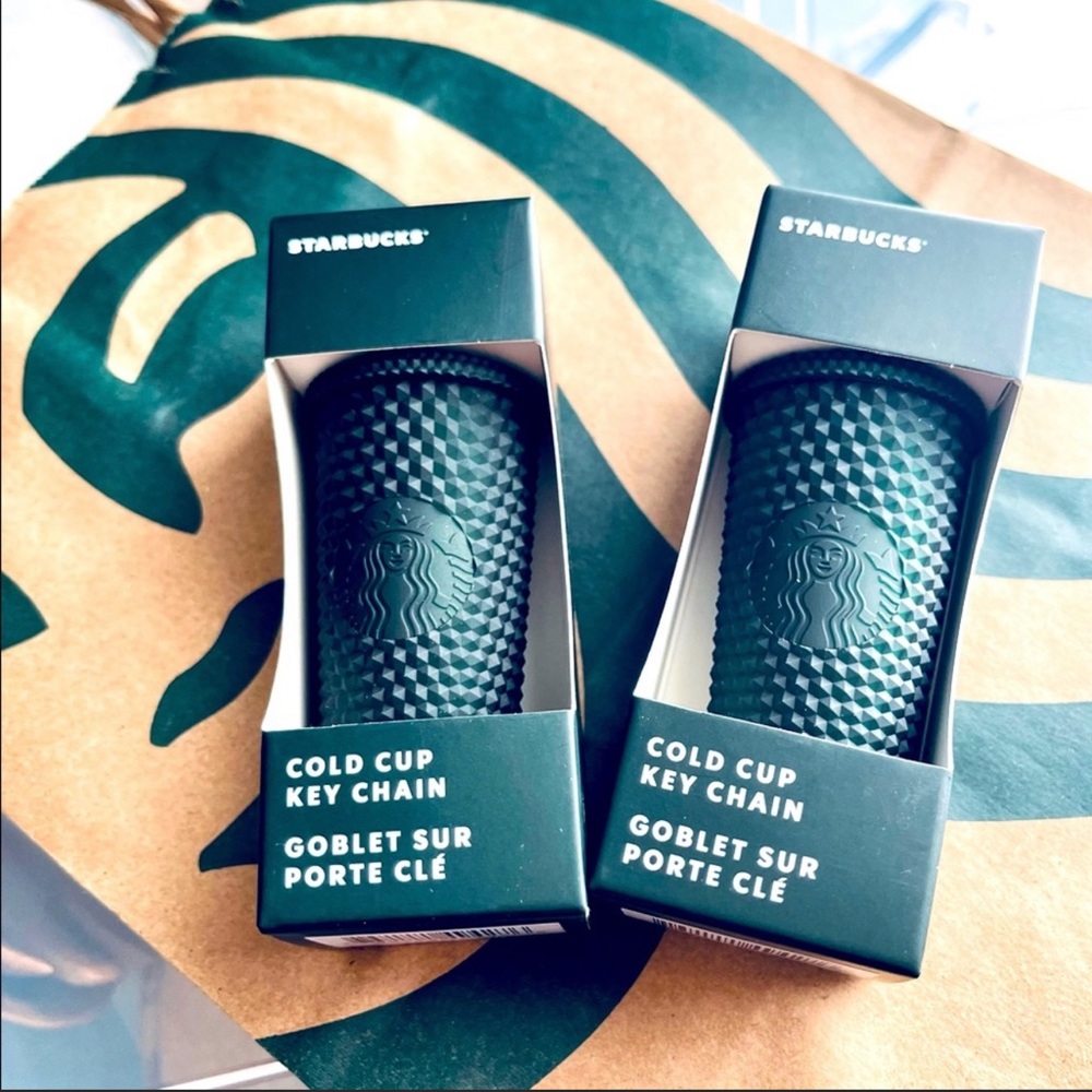 Starbucks Studded Tumbler Key Chain